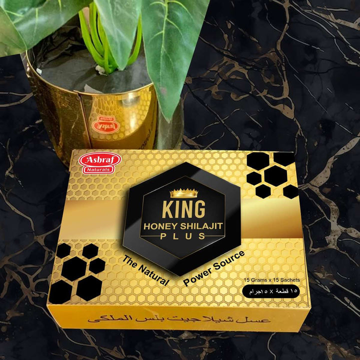 King Honey Plus with honey extract, a top-quality honey product